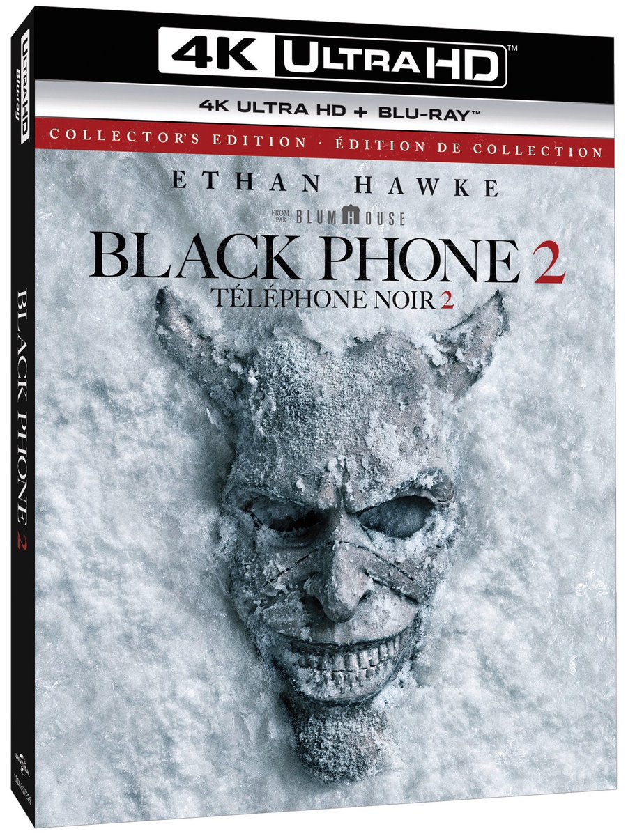 Dead is just a word. Follow us + RT to enter to #win a copy of one of the most bone-chilling horror sequels of the year, The #BlackPhone2, available December 23rd on 4K Ultra HD!