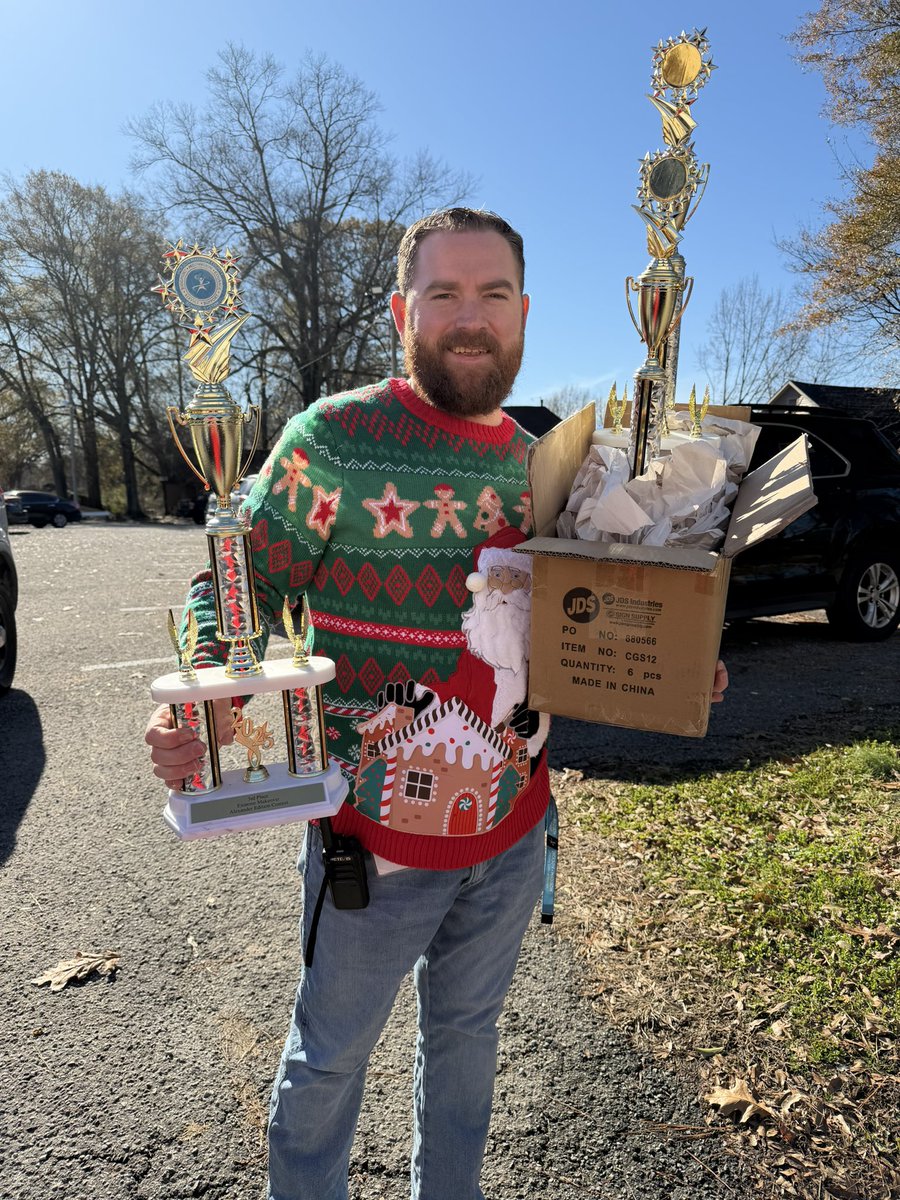 The trophies arrived! 3rd, 2nd and 1st place winner will be announced soon::: Oh, who will win the Extreme Makeover:Alexander Edition??? #thisdistrictsupportsYOU! <a href="/JMCSchools/">Jackson-Madison County Schools</a>  <a href="/AlexanderEle900/">Alexander Elementary</a> <a href="/suptking/">Marlon D. King</a>