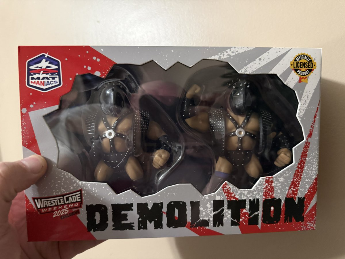 Demolition is here! <a href="/DiegoCali14/">Diego 🇨🇴</a> you pic these up?