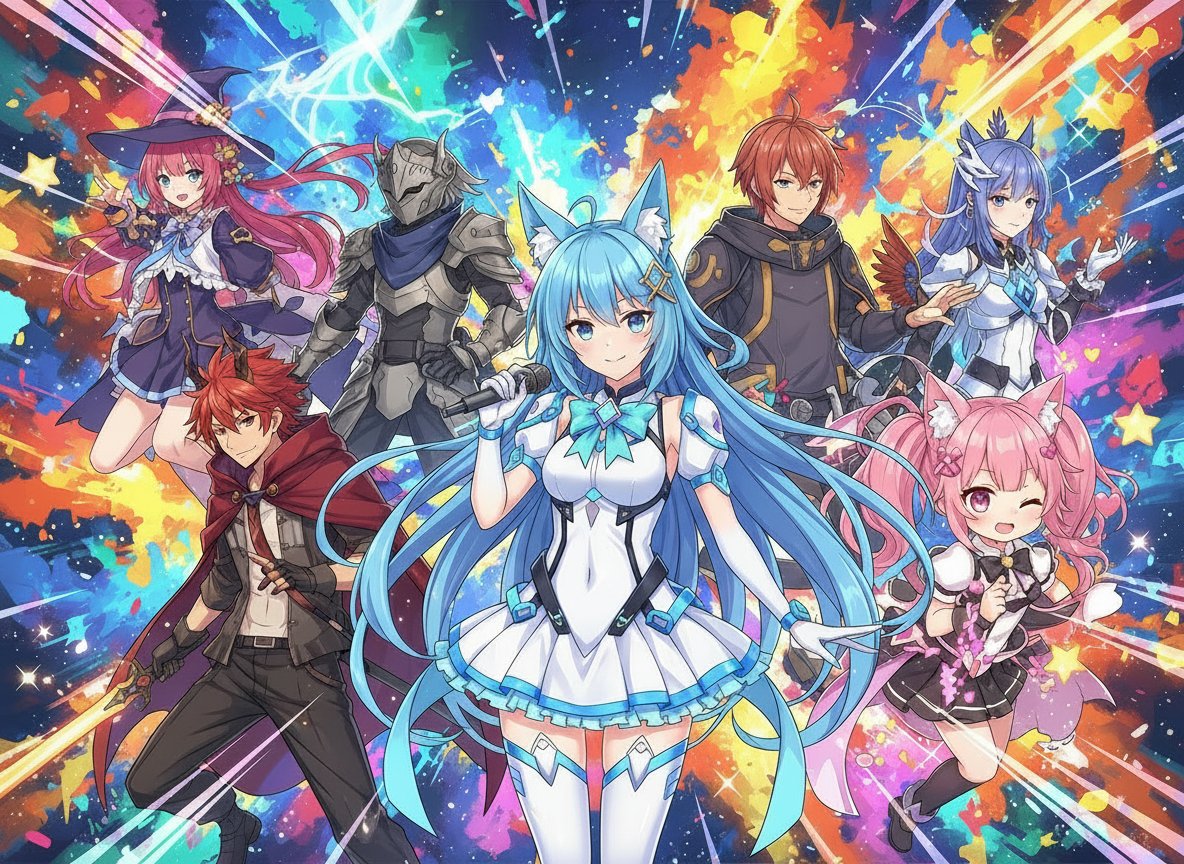 InstinctivelyHQ's tweet photo. The intriguing #VTuber ecosystem, interactive technologies, self-discovery, next-gen #VirtualYouTubers. https://t.co/v5TChfCewg
#TrailblaXRMagazine #VirutalInfluencers #VirtualIdols #culture  #Markerless #Mocap #AI #RealTime #Animation #Tech #Unity #UE5 #Games #Concerts #XR #VR https://t.co/oVjBaDZn5r
