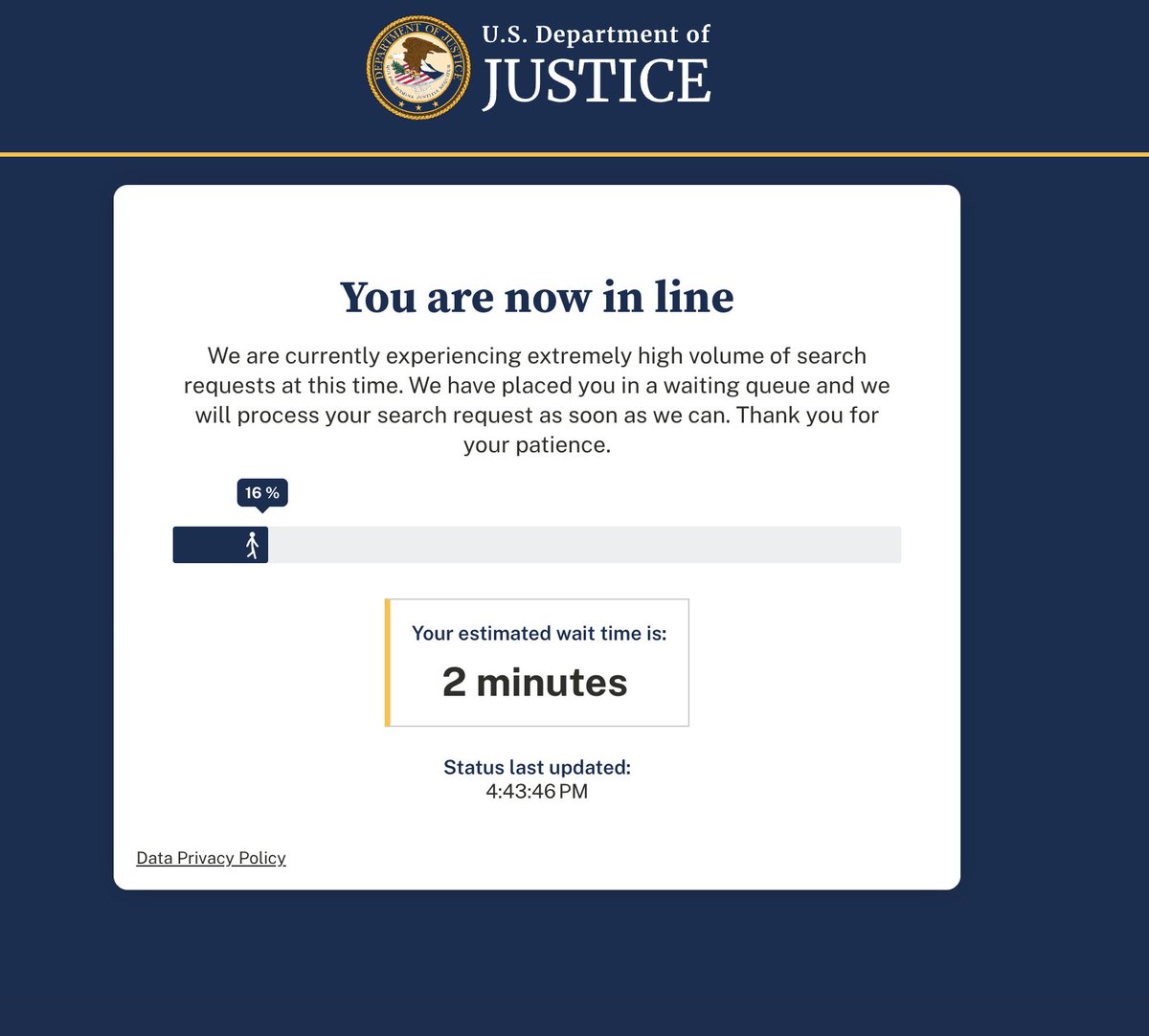 Why does The DOJ have better queues than <a href="/Target/">Target</a> ????

<a href="/PokemonDealsTCG/">Pokemon Deals, Alerts & News!</a>
