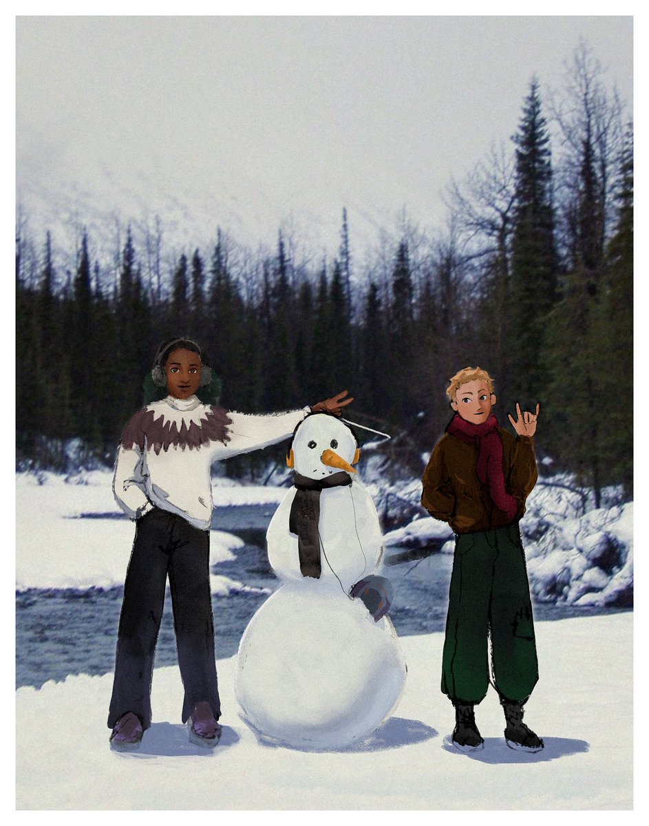 I think I like it better cropped this way⛄️