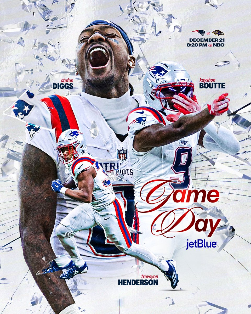 Patriots's tweet image. Finally SUNDAY 🙌