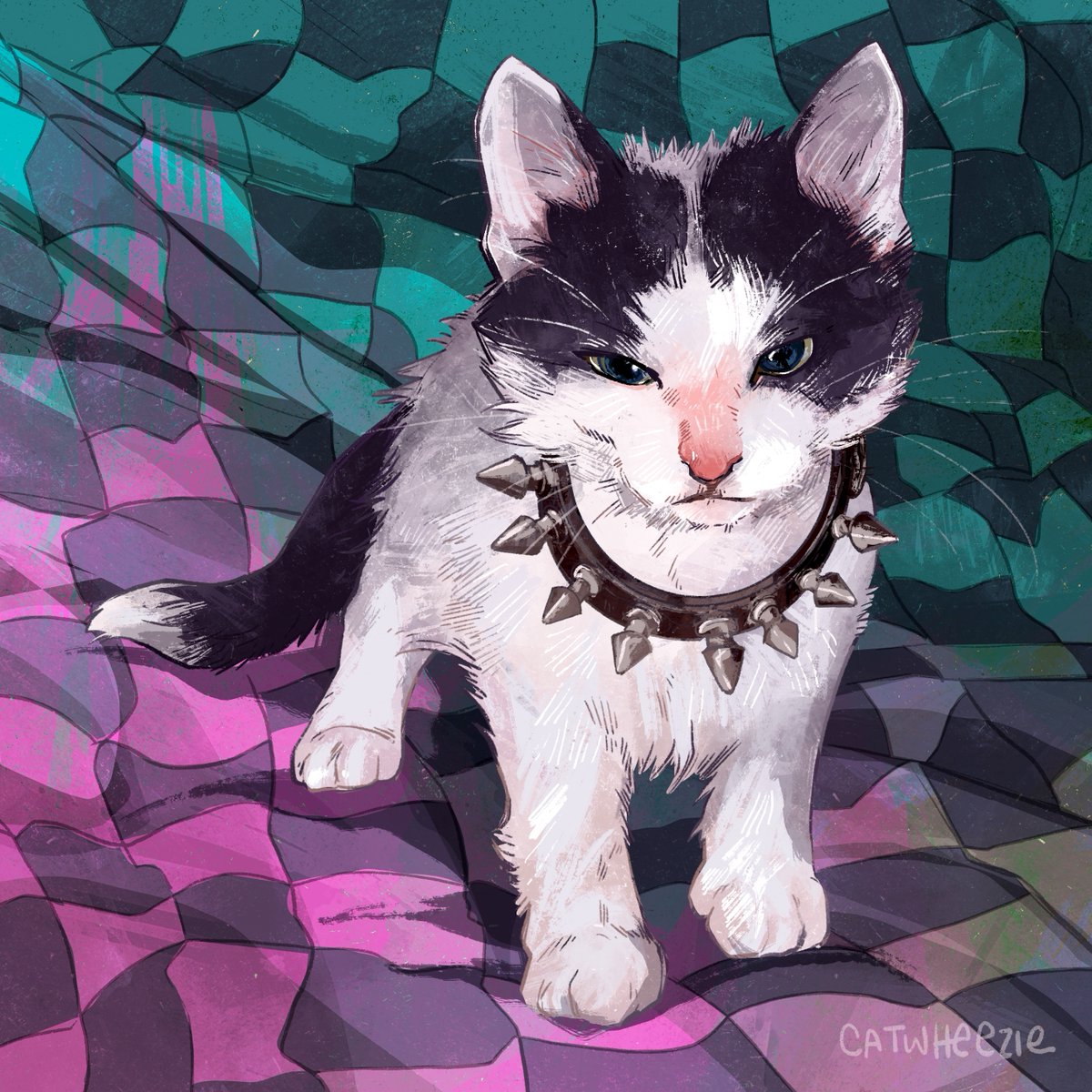 catwheezie's tweet image. today is national emo day