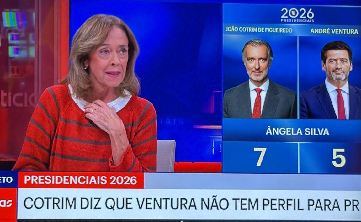 Haja alguém! 
Cotrim é um Senhor, com o perfil certo. Imaginem esta pessoa a apertar a mão aos maiores líderes mundiais. - assim imagina-se melhor 😌
Já AV deve-se ter enganado no debate e achou que estava a comentar um jogo qualquer 🫠