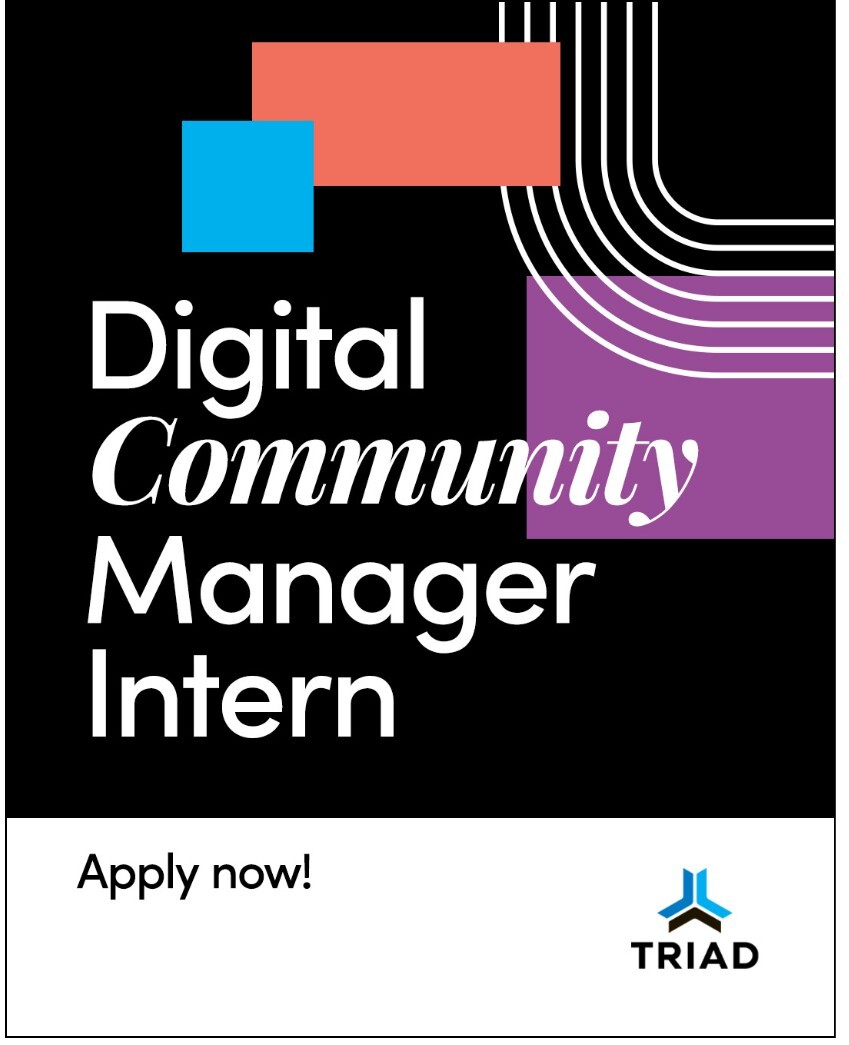 We're hiring! Calling undergraduate students and recent grads! We have a great opportunity for a Spring 2026 Intern - Digital Community Manager! For the full job description, visit na2.hubs.ly/H02KQhG0. 
#teamtriad #advocacy #lobbying #internships #storytelling