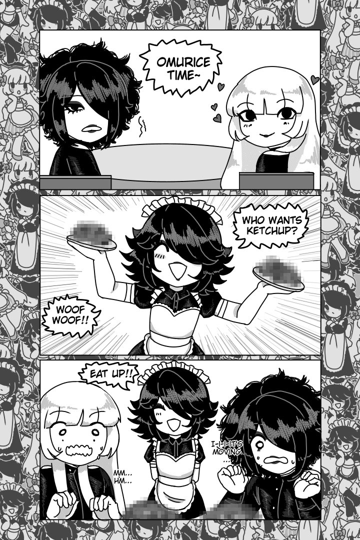 Clownhaunting's tweet photo. 18782 Chapter 9/Vol 1 bonus 03 -- Yukio Maid Cafe https://t.co/4aL3OXOJz6