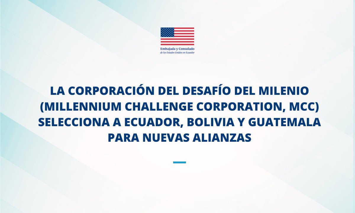 US Embassy Ecuador tweet media