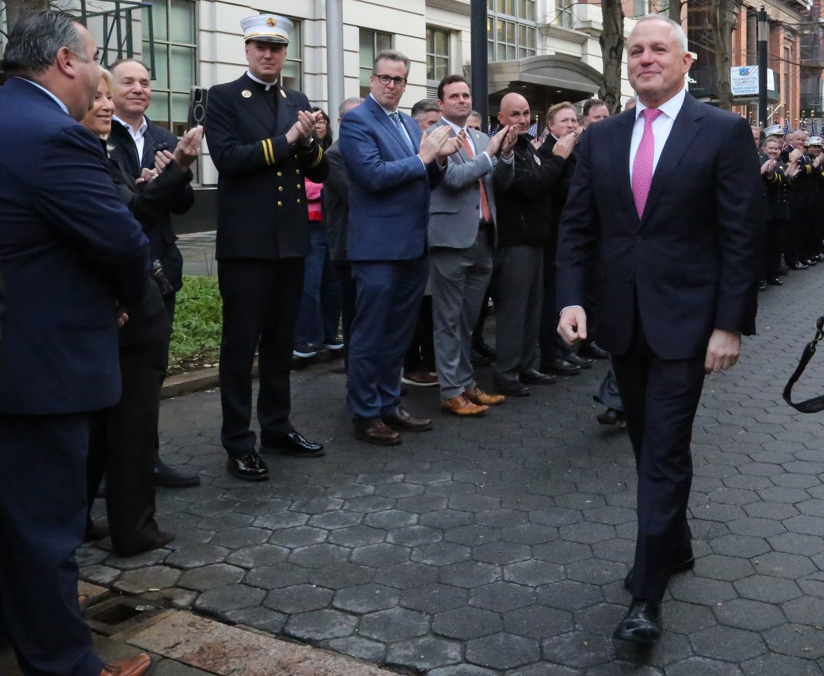 FD4D's tweet image. Today, the FDNY held a walkout ceremony for Fire Commissioner Robert S. Tucker. Tucker who held for position for a little more than a year is widely credited with restoring morale and confidence along with several initiatives aimed at diversity, community awareness and reducing…