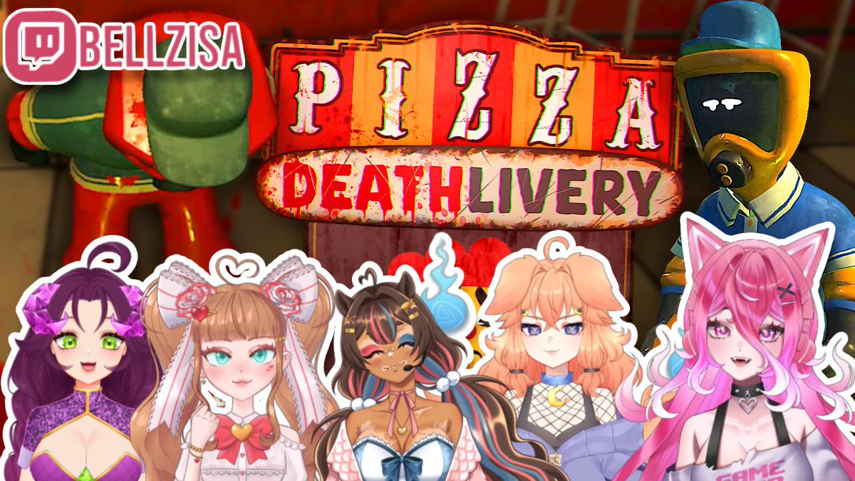 BellzisaVT's tweet image. Hey boos! We're delivering pizza's for girl's night!

Nothing bad is gonna happen :3 Right?

🔗 in bio!

#vtuber #pizzadeathlivery