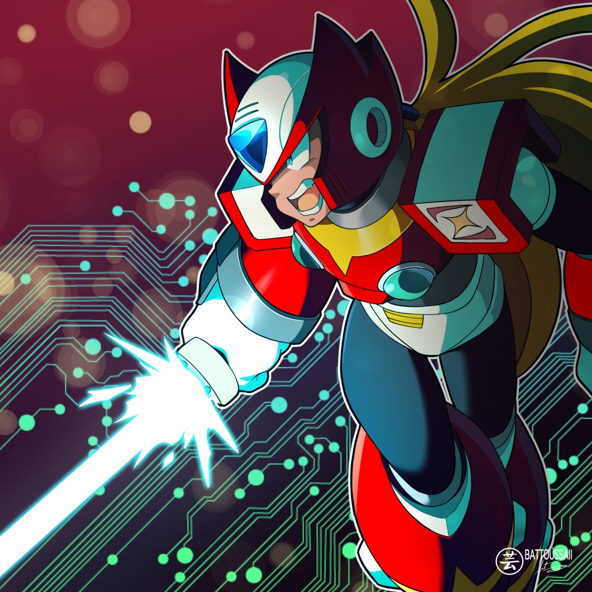 BattoussaiiArt's tweet photo. The great Zero, drawn by me, as artwork for my friend @Kimu_Music collaborative album of Megaman X remixes. What do you think?#megaman #megamanx #Rockman #rockmanx #zero #megamanzero #zsaber #reploid #z
https://t.co/AM6Y8VNXVE https://t.co/QYqDoDh1sH