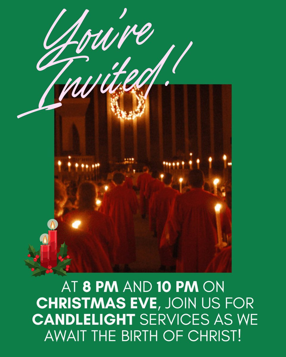 Christmas Eve is a time to worship, celebrate, and be surrounded by community. Join NPC on this very special night at 8 pm or 10 pm for our candlelight service as we eagerly prepare for the birth of Christ!
