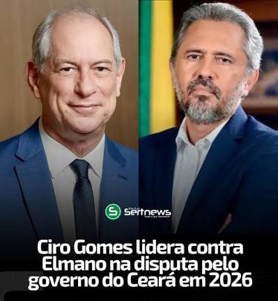 EleicaoBr2026's tweet image. 📊 Pesquisa IPEC/IPSOS para GOVERNADOR no Ceará realizada entre 13 e 16 Dezembro 

✅ 1° TURNO 
🔵Ciro PSDB 44%
🔴Elmano PT 34%
🔘Eduardo Girão NOVO  7%
🔳NS: 5%
🔲B/N: 10%

✅2° Turno 
🔵Ciro PSDB 49%
🔴Elmano PT 39%
🔳Não sabe: 4%
🔲B/N/Nenhum: 8%