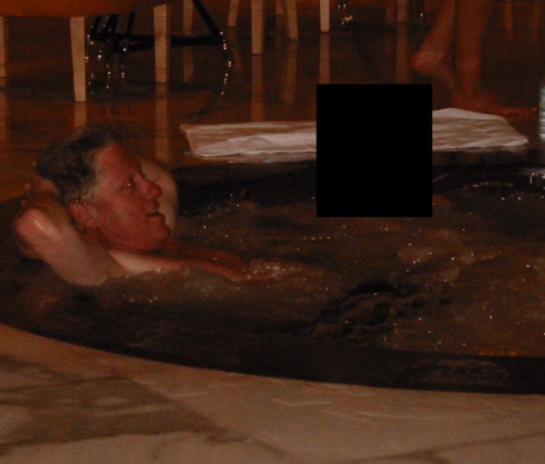 thatkeaton's tweet image. Wow they really did redact Trump out of the Epstein Files