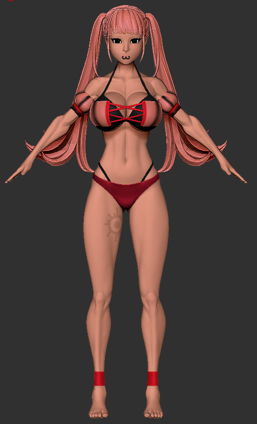 Mc_Yayade's tweet photo. I'm finally getting around to working on Grima's outfit and I think it's already looking quite nice. Also Hilda for a future project https://t.co/3cEFdlsBNm