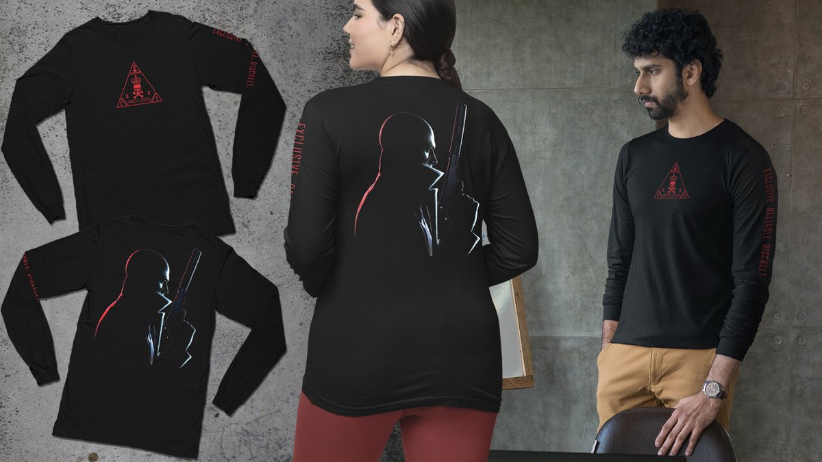When entering the world of espionage or making a bold fashion statement, the #Hitman Silent Assassin Long Sleeve Tee is your top choice.

finalbossbundle.com/products/hitma…