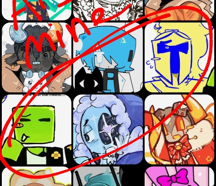 no shade to this person but if youre gonna re-upload my art