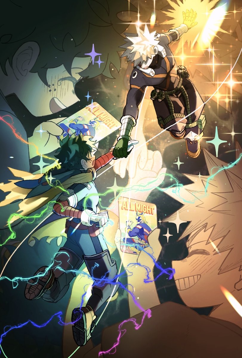 milkcube_mha's tweet image. 幼馴染