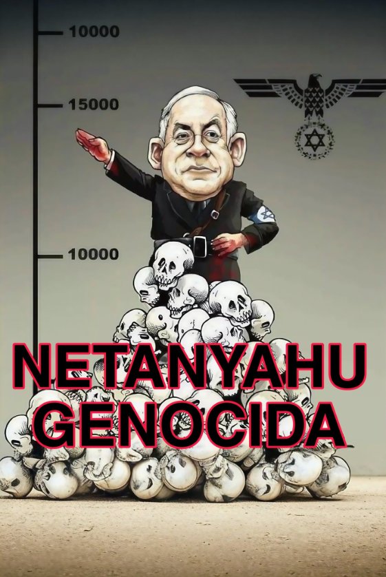 A war criminal 
Belongs in jail