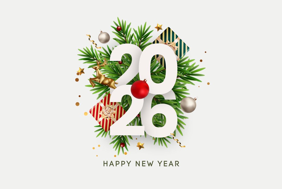 Happy 2026! May the coming year be filled with opportunities and joy.