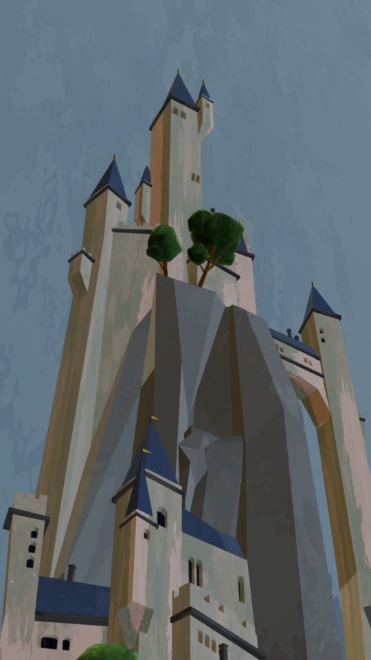 ToCuiMo's tweet image. Blender prac #blender3d #3D #castle #Blender