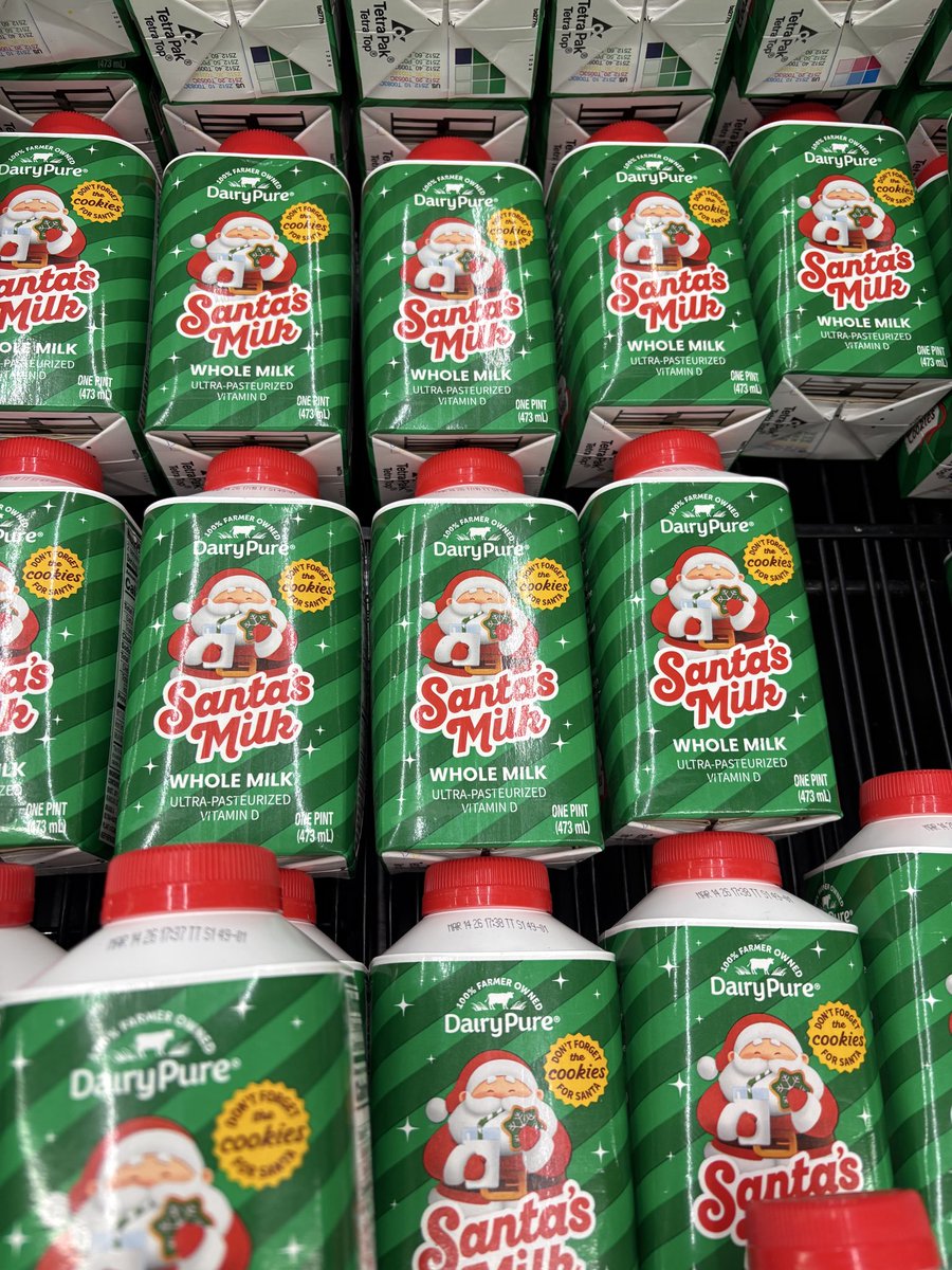 ChrisHowald's tweet image. OK, when did Santa start lactating?