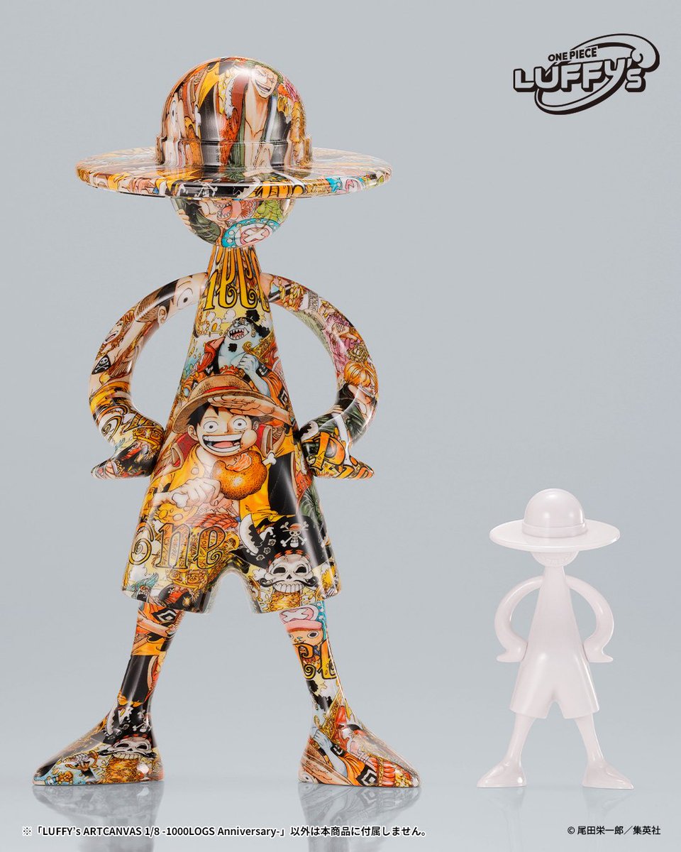 LUFFY's ARTCANVAS 1/8 1000LOGS Anniversary is available for