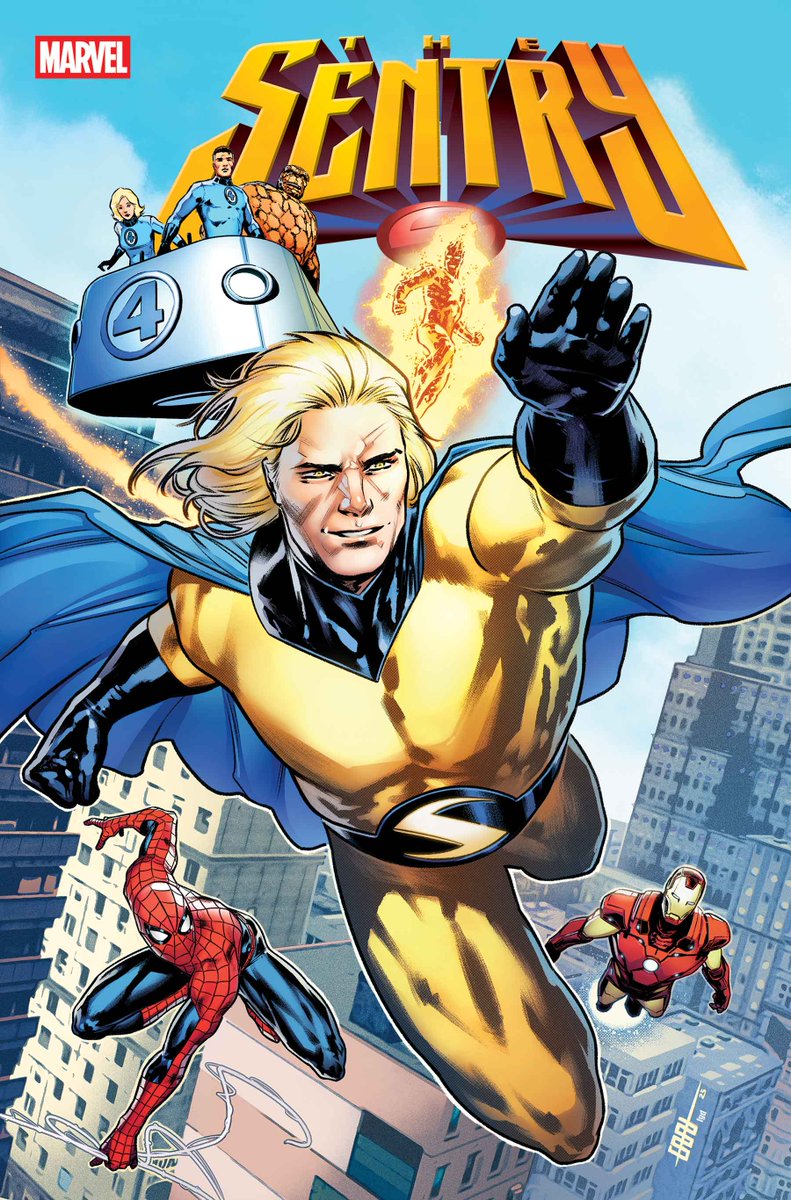 Hi guys, I wanted to give Marvel a chance to make their announcement. It's official: I am returning to Marvel after a decade away. And yes... it's the Sentry.