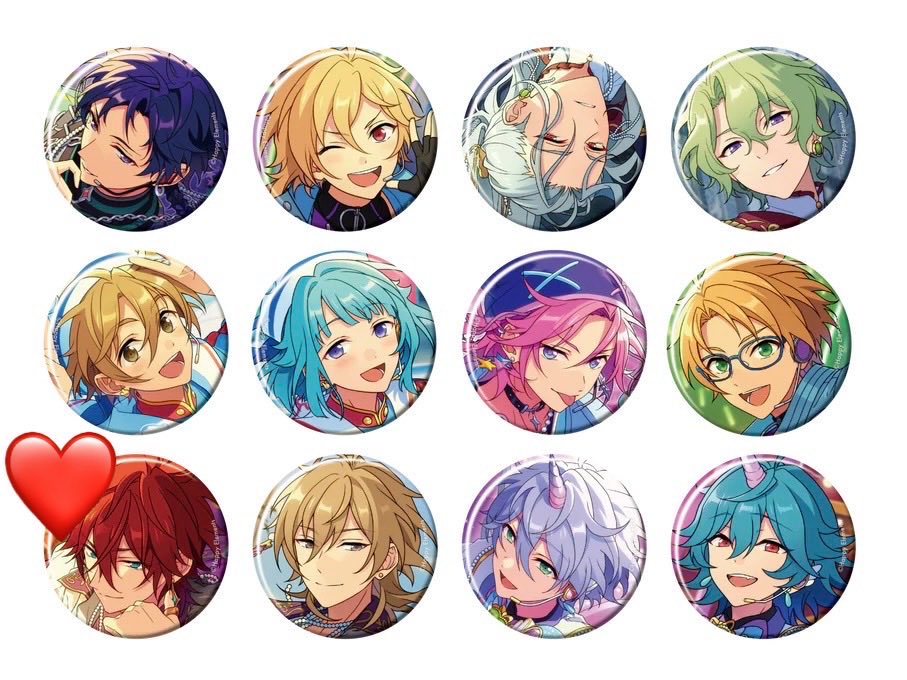 交換】あんスタ コレクション 缶バッジ 2025 Sep. Idol casual 譲