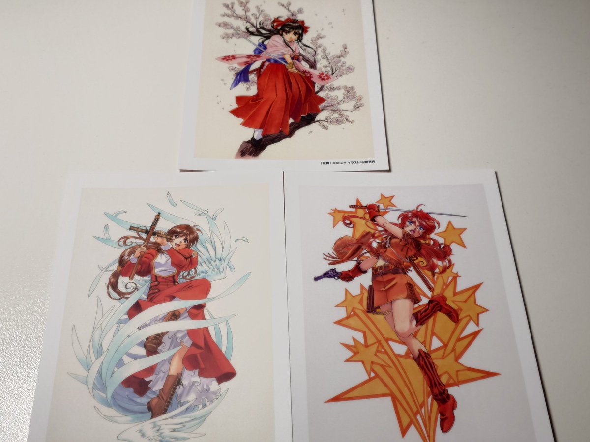 サクラ大戦 アートフェスティバルグッズ ポストカード