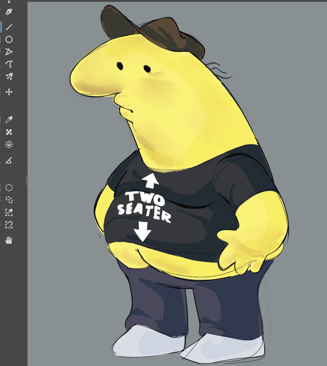 RepugnantBeasts's tweet image. Ugly yellow #smilingfriends