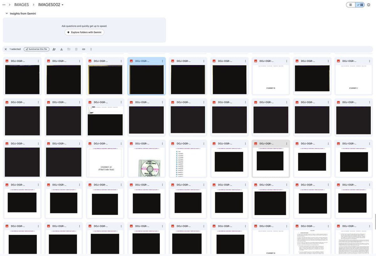 AFpost's tweet image. The newly released Epstein files feature major redactions.

Follow: @AFpost