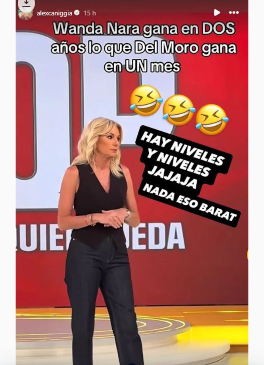 Claro, la petera aceptó ese contrato pobre con Telefe solo para trabajar allí. Todo por estar en la pantalla. Pensar q se mandaba la parte diciendo, "todos decían q no iba a conducir MC,  y al final estoy ..." y si, si lo hacés gratis...