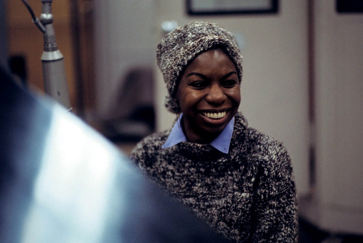 59 years ago today - on December 19th, 1966 - #ninasimone conducted her first recording session for RCA, which became her album NINA SIMONE SINGS THE BLUES, released in June of 1967 - 📷 by David Hollander