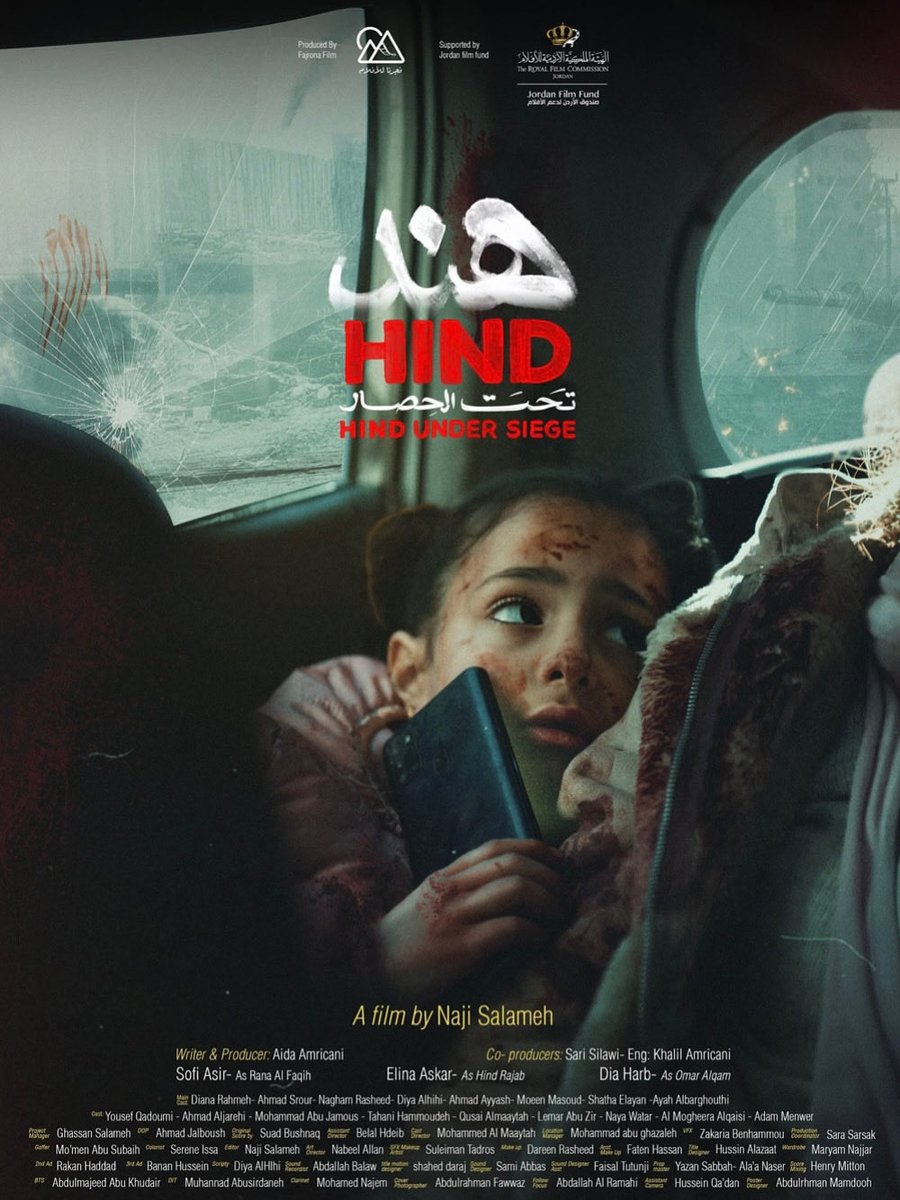 Join me for a virtual screening of the film Hind Under Siege (2026) on Saturday, December 20, 2025 at the Palestine Museum US. The screening will be followed by a discussion with Naji Salameh, film director, and Aida Amricani, film writer and producer. 

About the Film
Hind Under