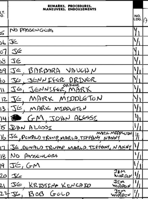 LucasSa56947288's tweet image. So folks! they released a heavily redacted version of the Epstein files and i discovered a flight log document and found Donald Trump’s name in there 5 different times!

See for yourself! 👇🏾