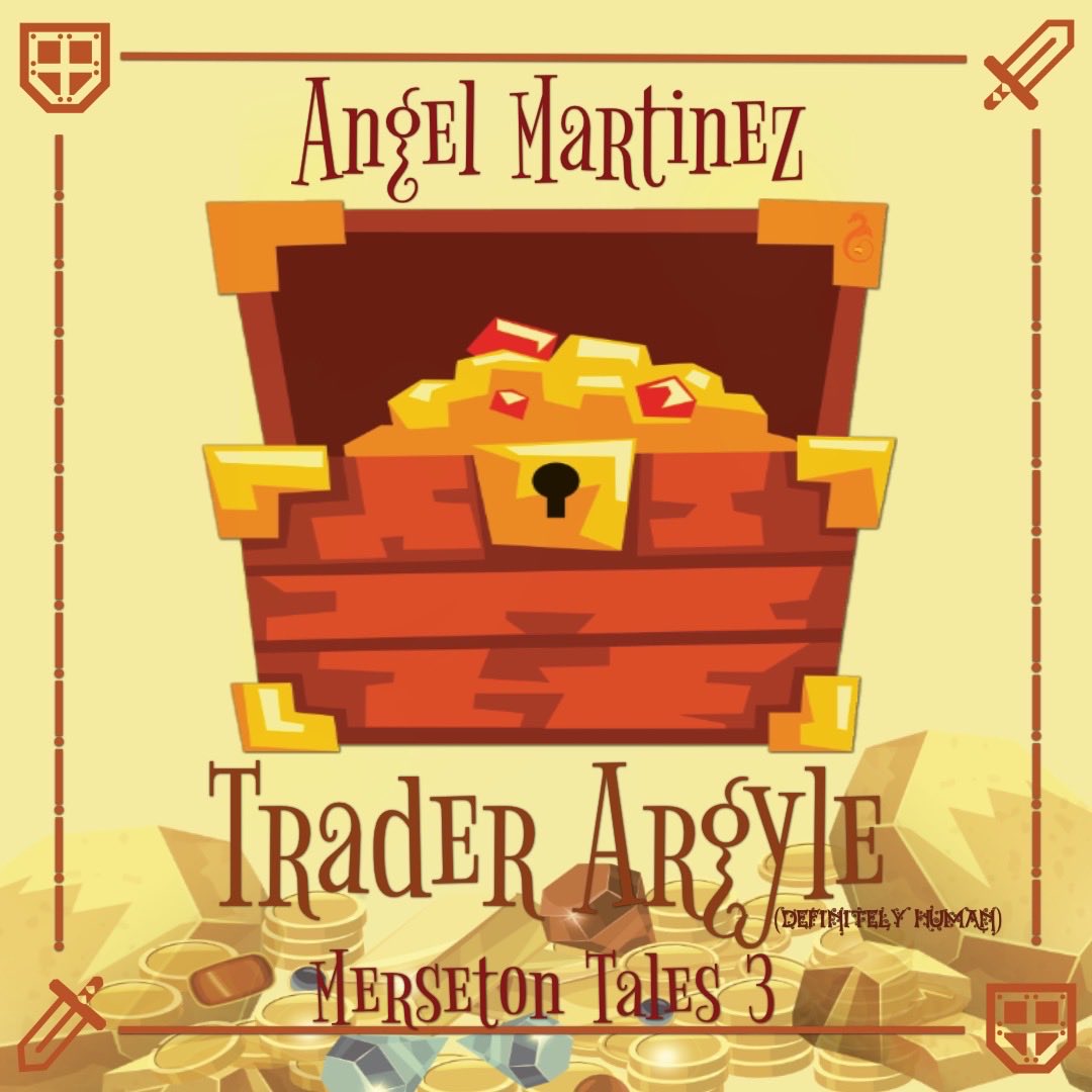 MischiefCorner's tweet photo. Out now!

Trader Argyle (Definitely Human)

Welcome to Merseton. Where everyone knows you’re strange.  

Also coming to audio April 2026. 

#cozyfantasy #cozyfantasyromance #fantasy #queer #NonHumanMC #LGBTQIA

MCB: https://t.co/gQ4pSfoO4y

Amazon: https://t.co/mIUUjcJNxx https://t.co/xZjdFehwDA
