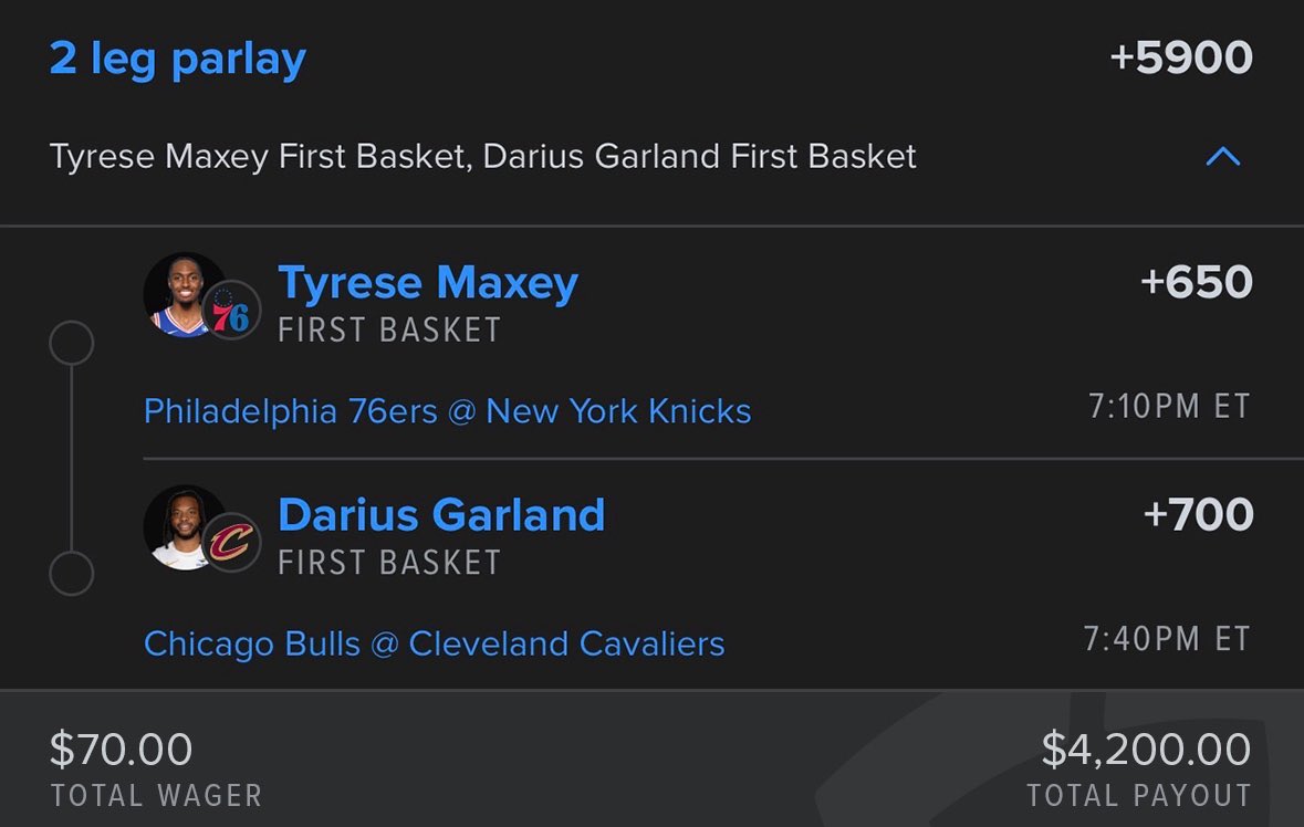 PARLAY VISIONS tweet media