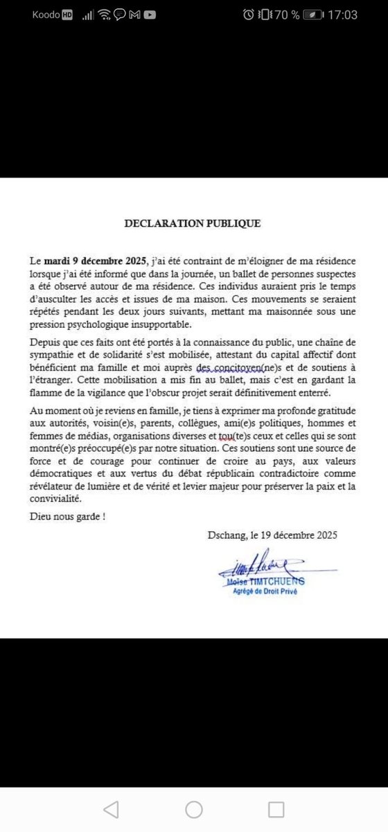 Hilaire FINYOM tweet media