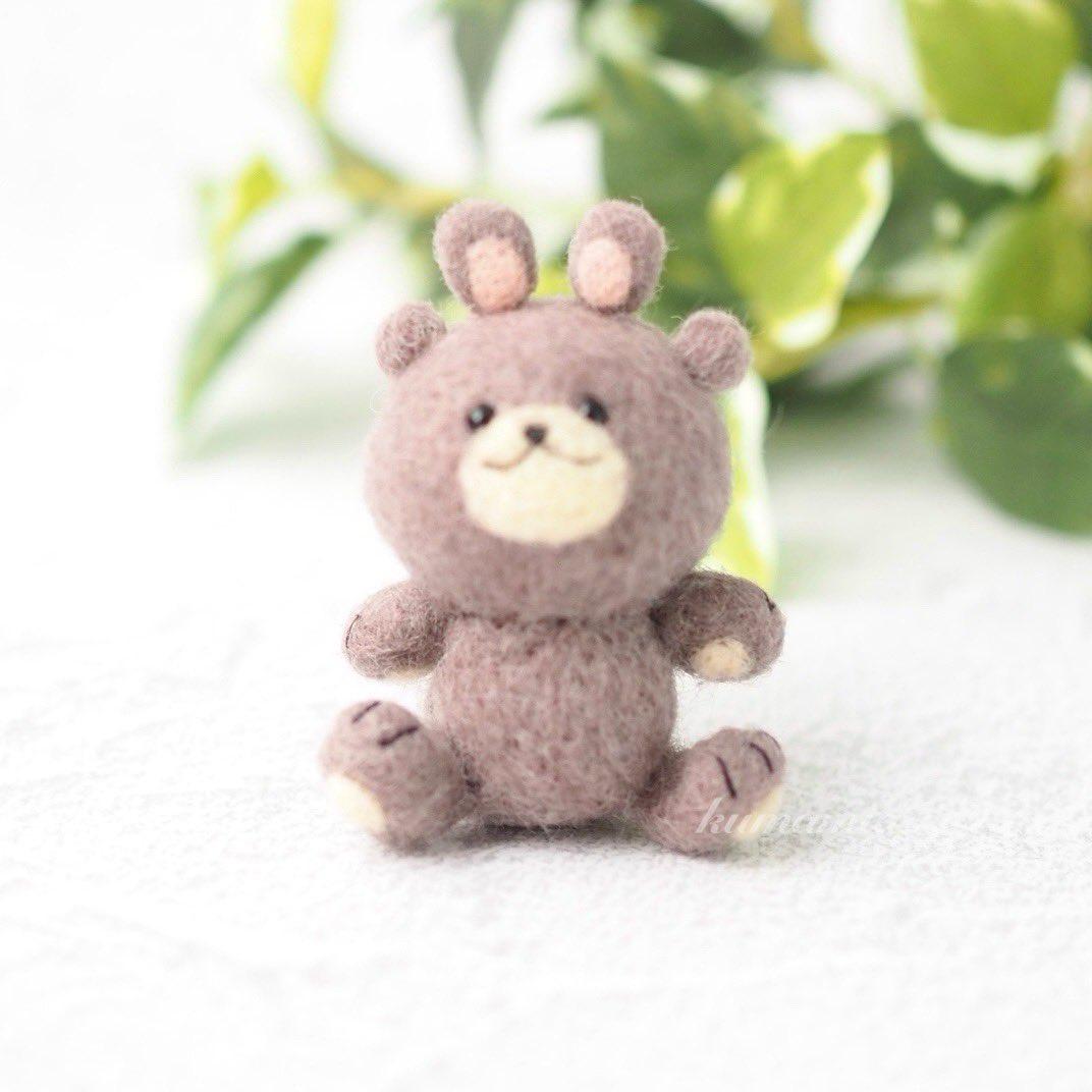 おぱよ！ 早起きできた😊 （マスコット私物) うさみみ（お客さま所蔵作品）