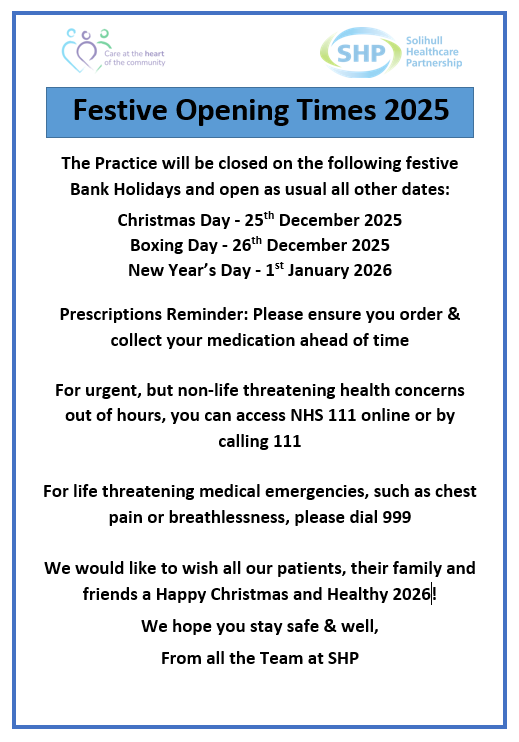 Solihull Healthcare Partnership tweet media