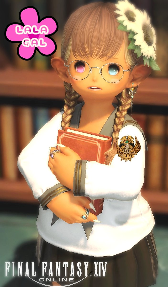 CLUB_SLOTH1002's tweet photo. #FF14     
 #おはララ
 #ララギャル          
 #フレンド募集
 #いいねいつもありがとう
ぉは₹˝ｬʓ~🌺
本を抱えるエモGET
ただこれがやりたかっただけですw https://t.co/GiyfH4q1U4
