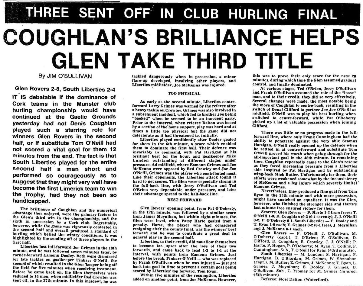 Cork Hurling History tweet media