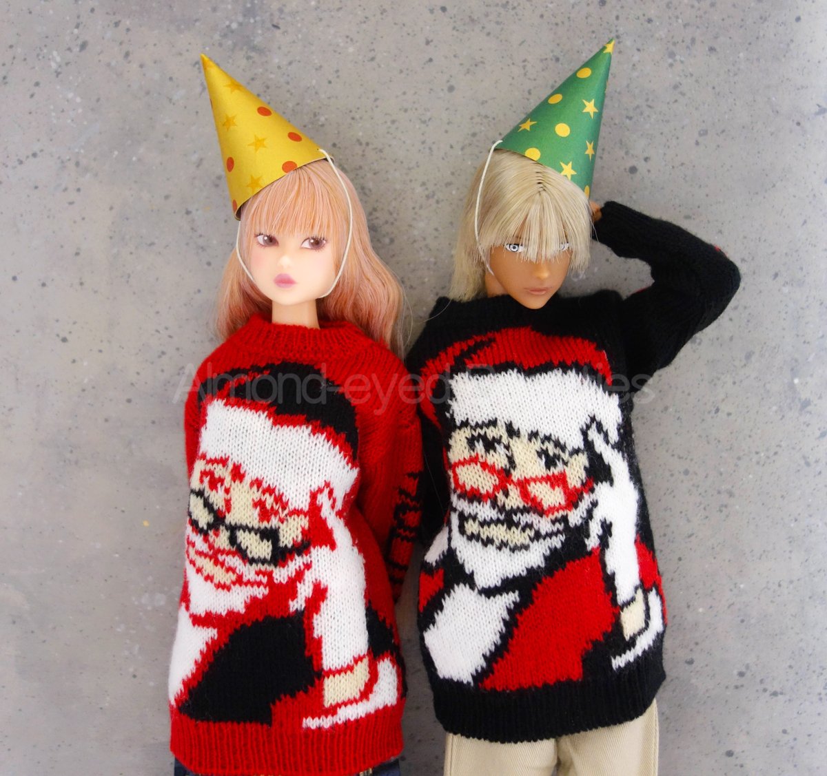 クリスマスパーティー用コーデのリハーサル中の 25VDAYちゃんとB2405