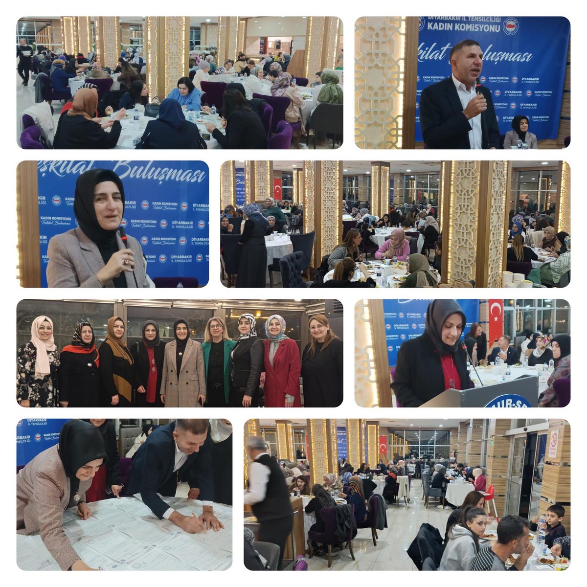 Memur-Sen ve Eğitim-Bir-Sen Genel Merkez Kadın Komisyonu Başkanımız Sayın <a href="/Sdka_Aydin/">Sıdıka AYDIN</a>’ın katılımlarıyla
Memur-Sen Diyarbakır Kadın Komisyonu teşkilat buluşmamızı gerçekleştirdik.

Sendikamızın çalışma hayatına ilişkin ortaya koyduğu performansı kadın emeği temelinde güçlü bir