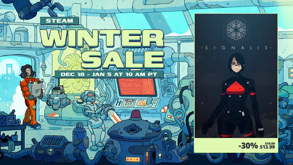 Yuri Stern | SIGNALIS tweet media