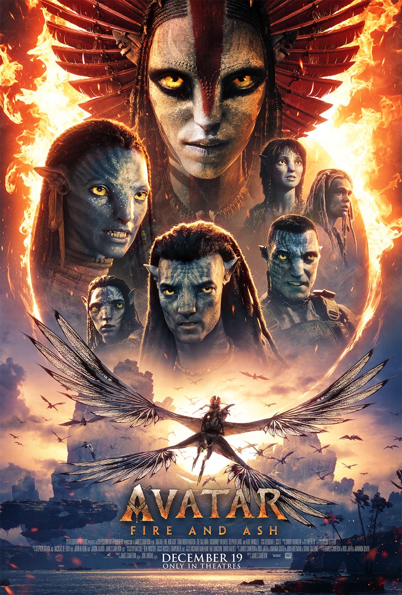 GrandCinemasYV's tweet photo. New this week! Avatar: Fire and Ash (playing in High-Framerate 2D &amp; 3D), David, The Housemaid, And The SpongeBob Movie: Search for Squarepants! What are you watching? https://t.co/MYc0W6c2m6