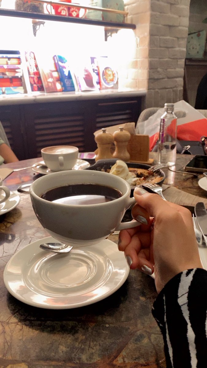 قهوة و افتار 💙 ☕️