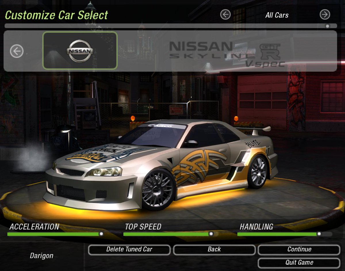 Feels good to play NFS UG2 again