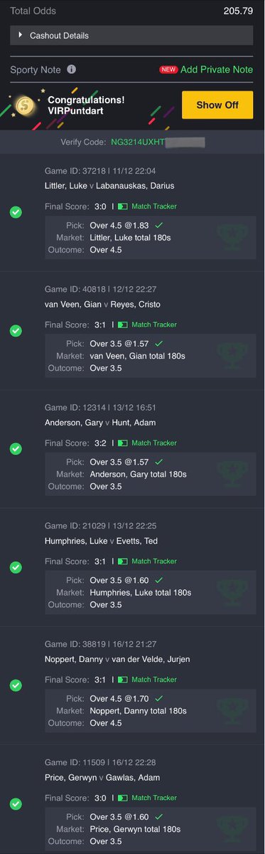 AdigunToluwani1's tweet photo. 200odd won on pdc world champions dart 👍✅✅✅💥💥💥💥💥💥💥💥💥💥💥💥💥💥💥💥💥💥💥💥💥 https://t.co/3g1K4eUggY